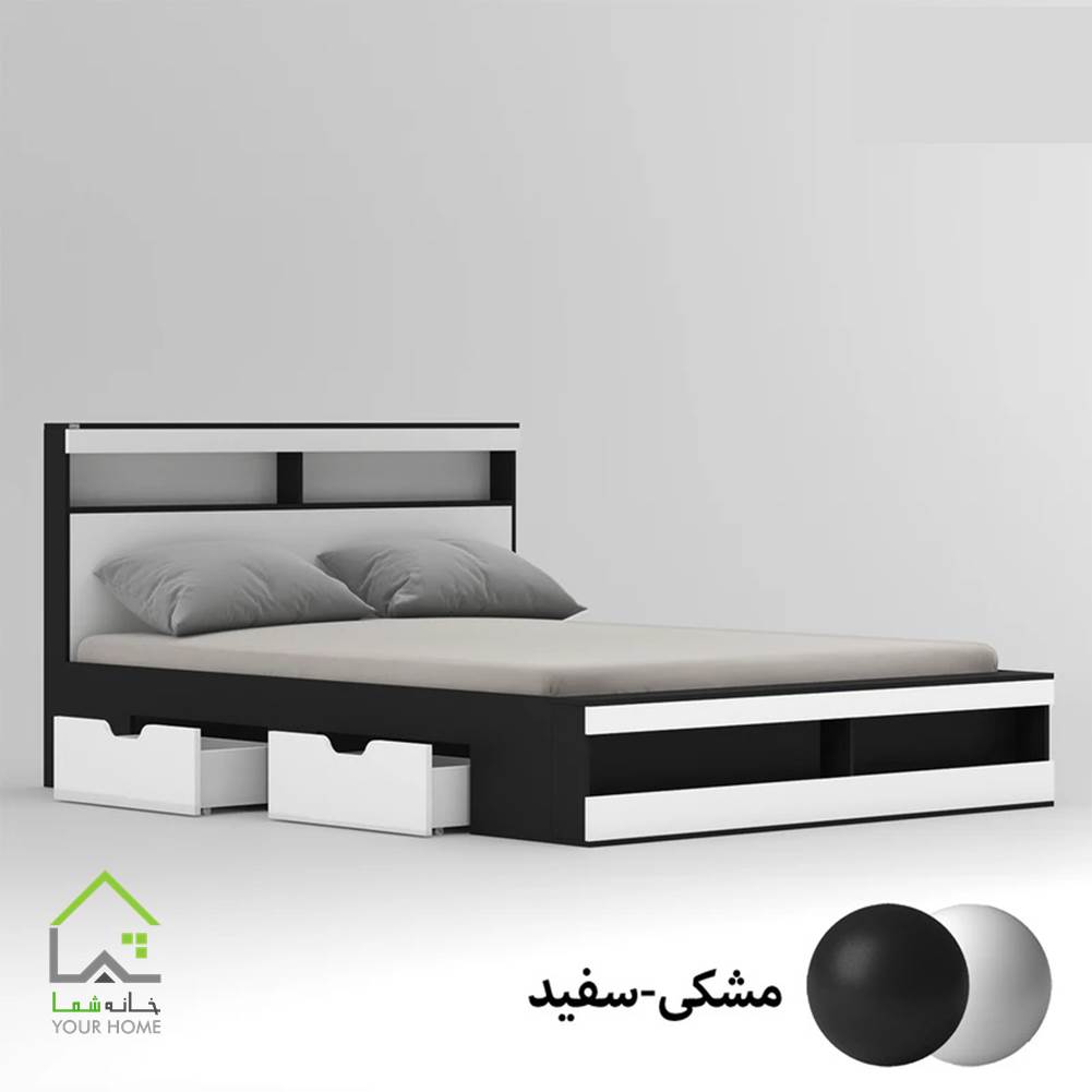 تختخواب دو نفره کشودار